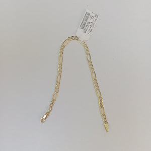 PULSERA 3X1 14K 21 CM 4.5 GR (NUEVO)
