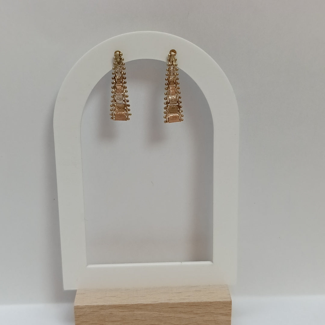 ARETES PAR ORO 14 K 2.5 GRMS (SEMINUEVO)