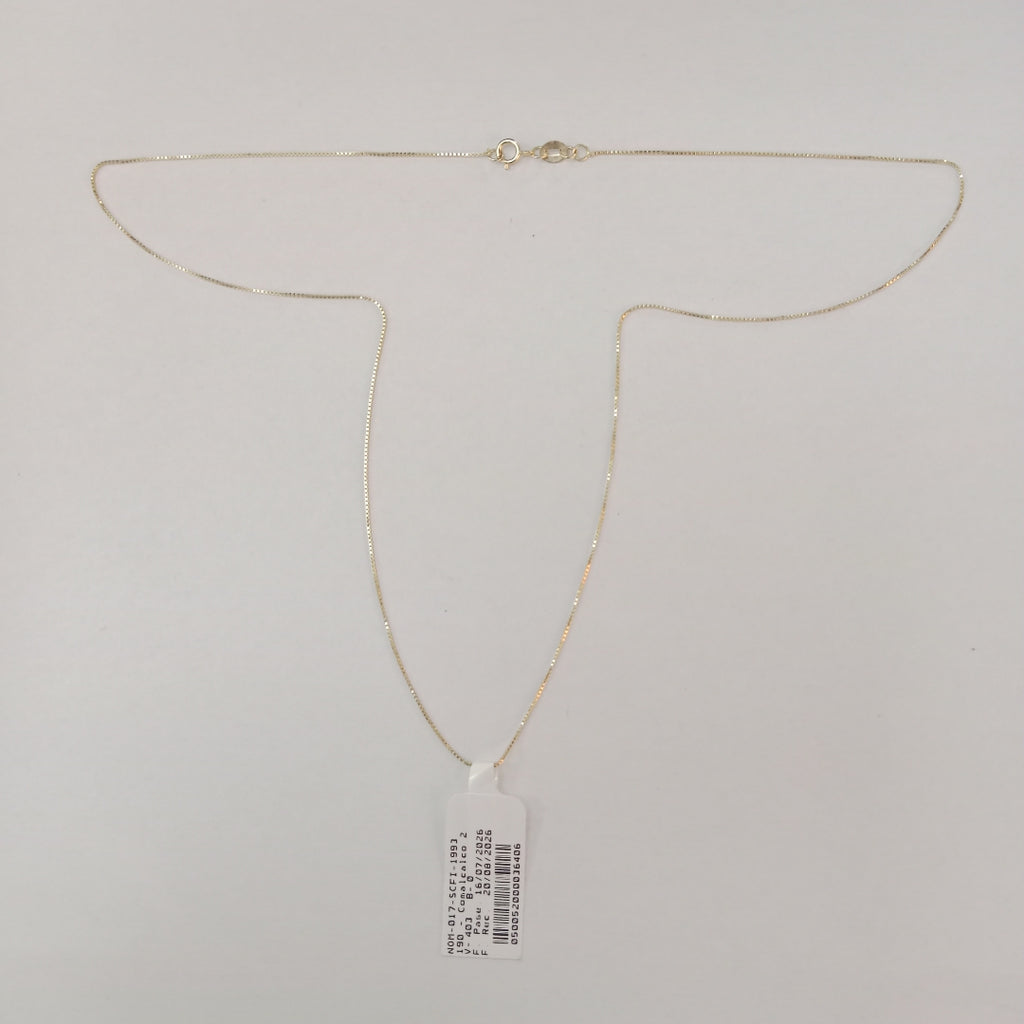 CADENA VENECIANO 14K 50 CM 1.6 GR (NUEVO)