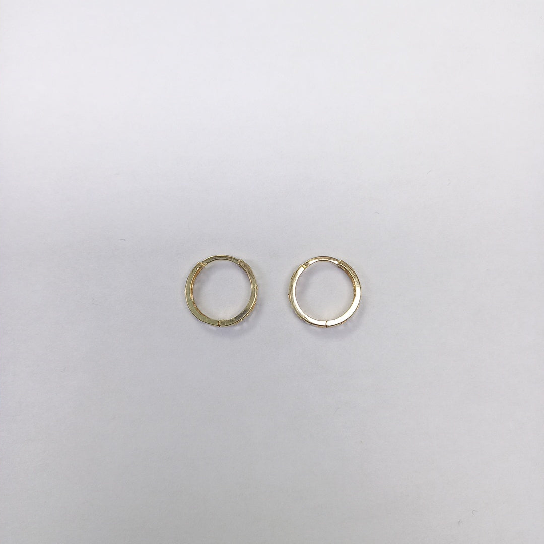 ARRACADAS PAR ORO 14 K 1.2 GRMS (SEMINUEVO)