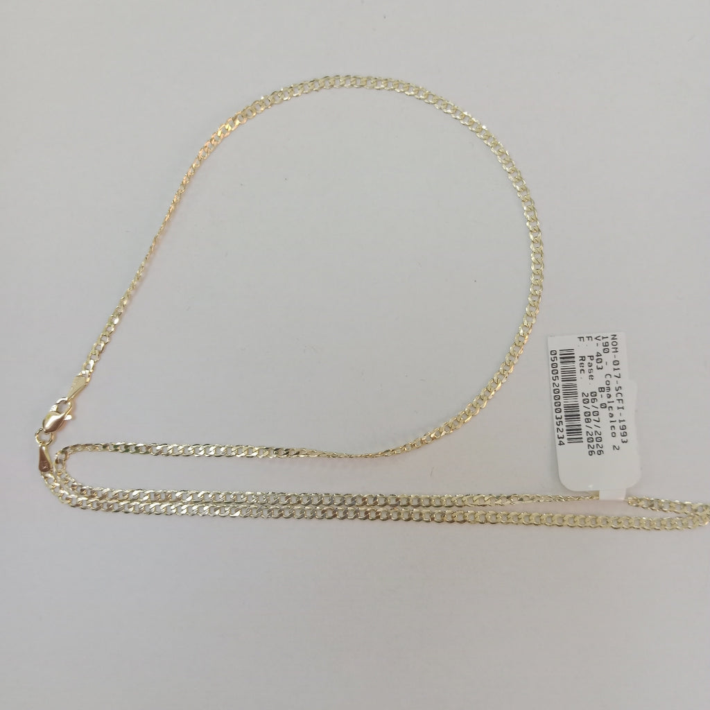 CADENA BARBADA 14K 55 CM 5.1 GR (NUEVO)