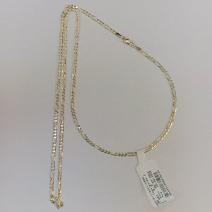 CADENA 3X1 14K 60 CM 5.4 GR (NUEVO)