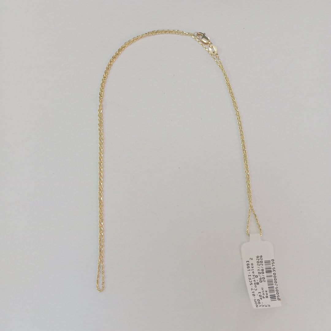 CADENA TORZAL 14K 55 CM 2.9 GR (NUEVO)