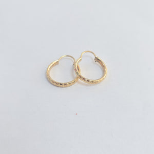 ARRACADAS PAR ORO 10 K 1.2 GRMS (SEMINUEVO)