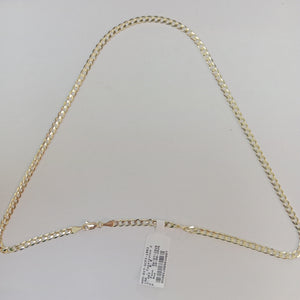 CADENA BARBADA 14K 55 CM 12.5 GR (NUEVO)