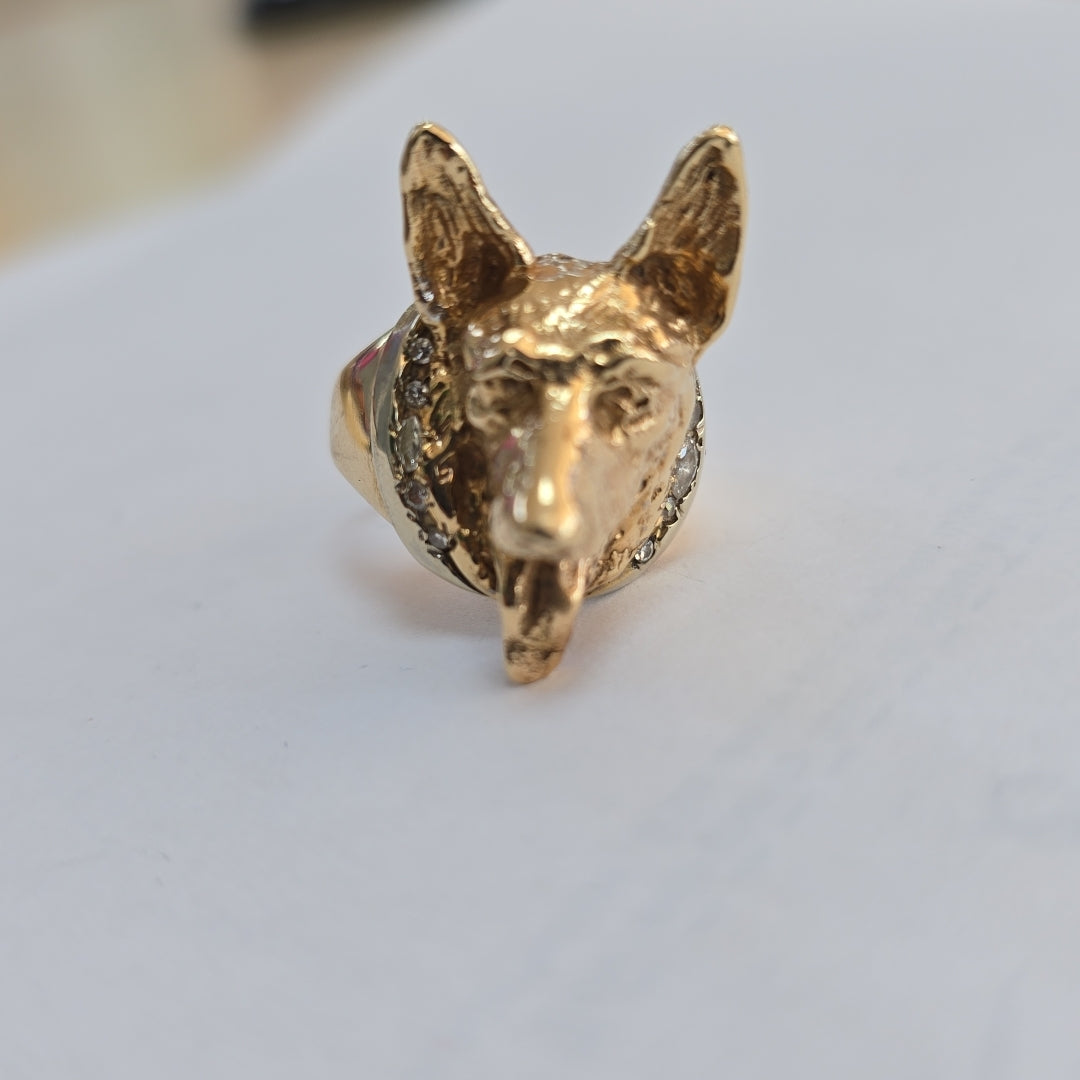 ANILLO ORO 14 K 16,60 GRMS (SEMINUEVO)