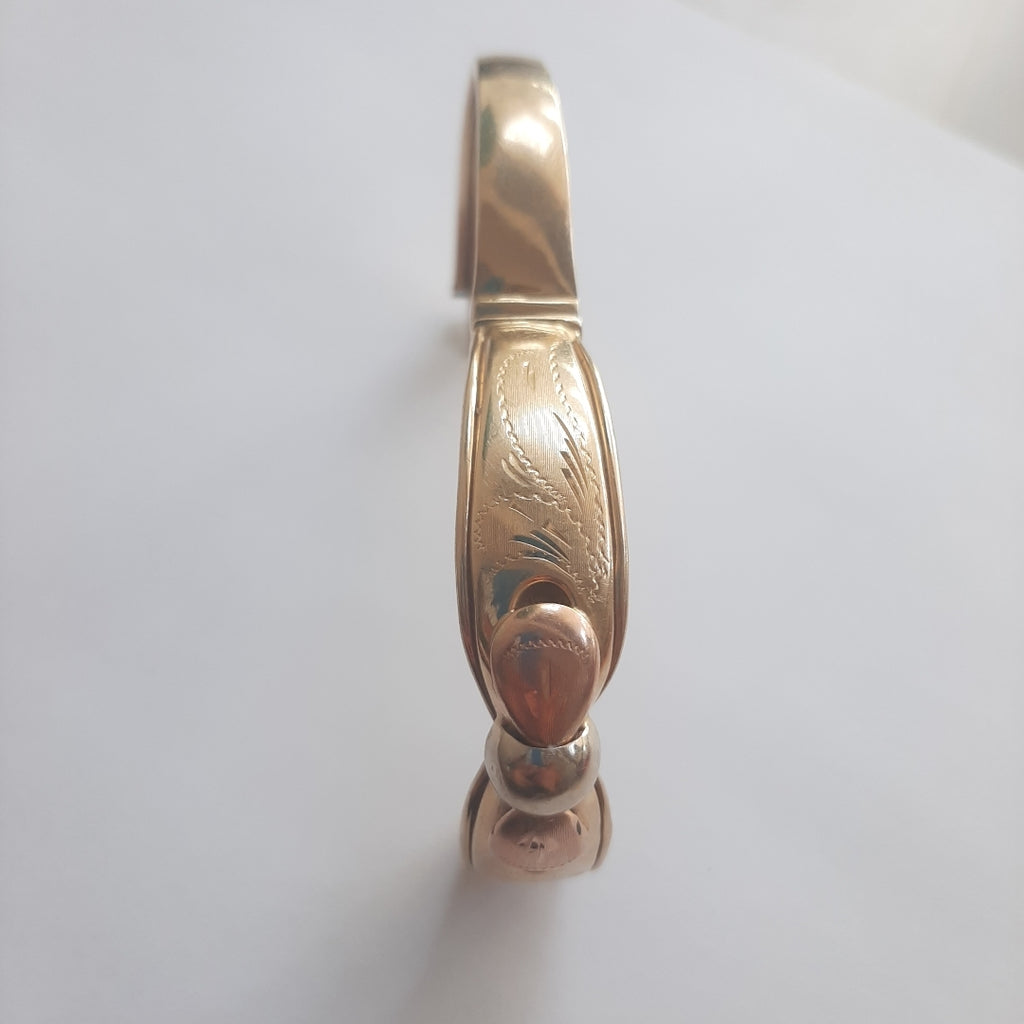 PULSERA RIGIDA ORO 14 K 17.4 GRMS (SEMINUEVO)
