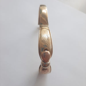 PULSERA RIGIDA ORO 14 K 17.4 GRMS (SEMINUEVO)