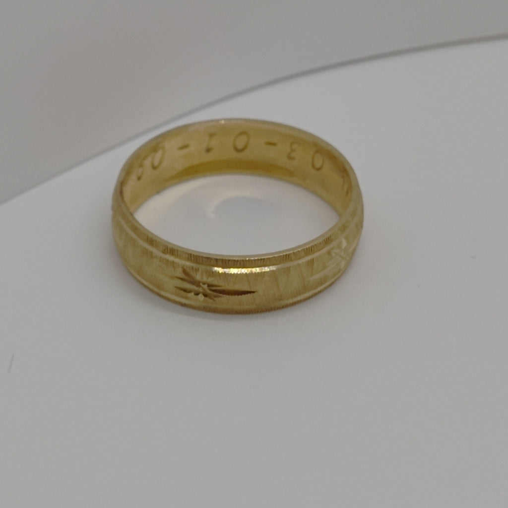 ARGOLLA ORO 10 K 2,10 GRMS (SEMINUEVO)