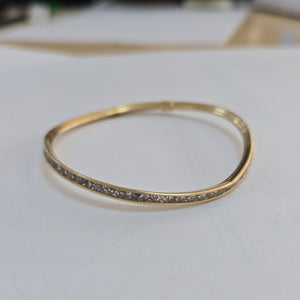 PULSERA RIGIDA ORO 14 K 9,30 GRMS (SEMINUEVO)