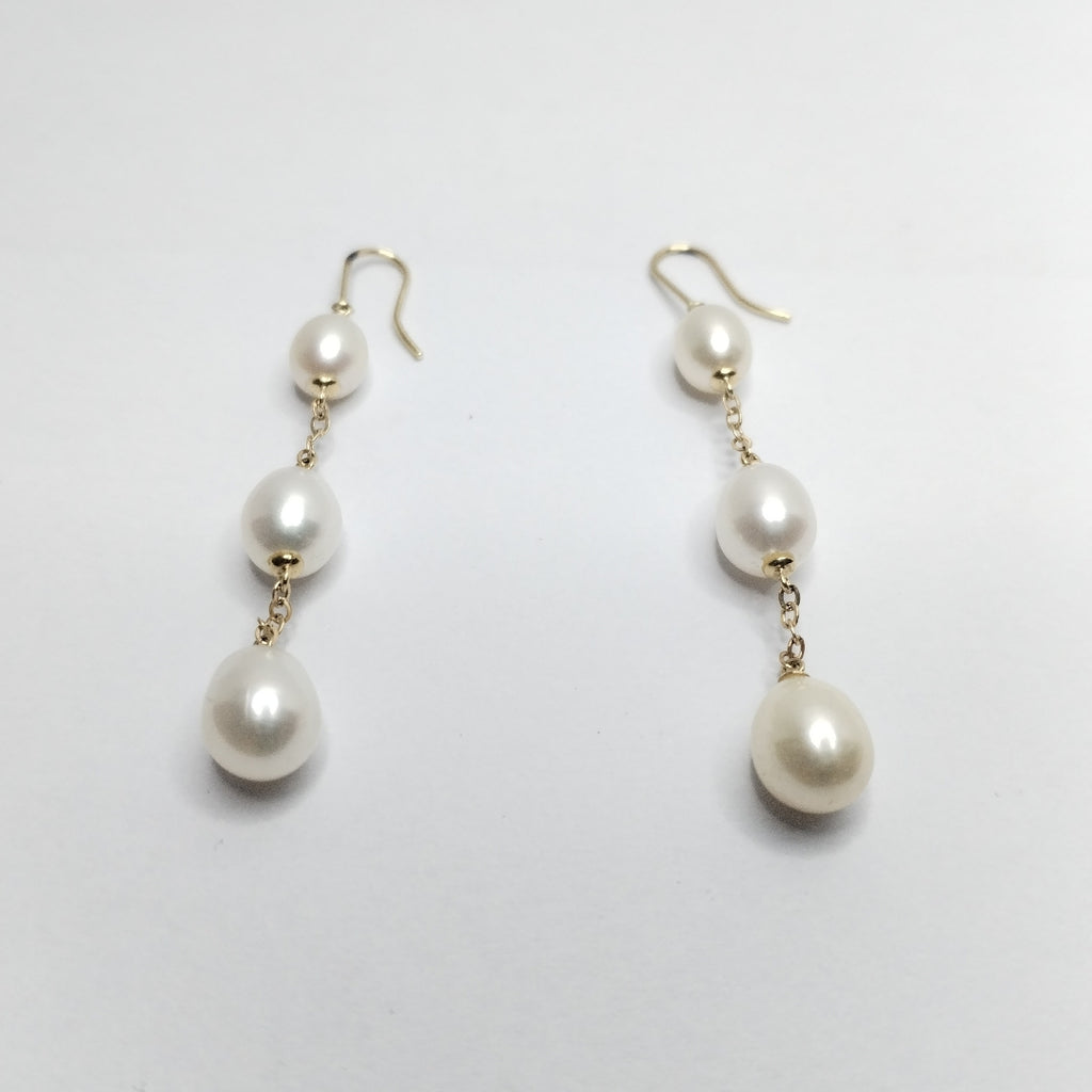 ARETES PAR ORO 14 K 4,90 GRMS (SEMINUEVO)