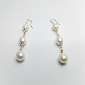 ARETES PAR ORO 14 K 4,90 GRMS (SEMINUEVO)