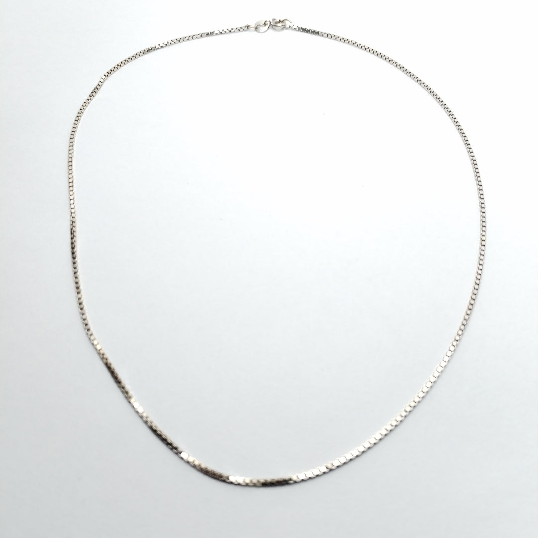 CADENA ORO BLANCO 14 K 4,10 GRMS (SEMINUEVO)