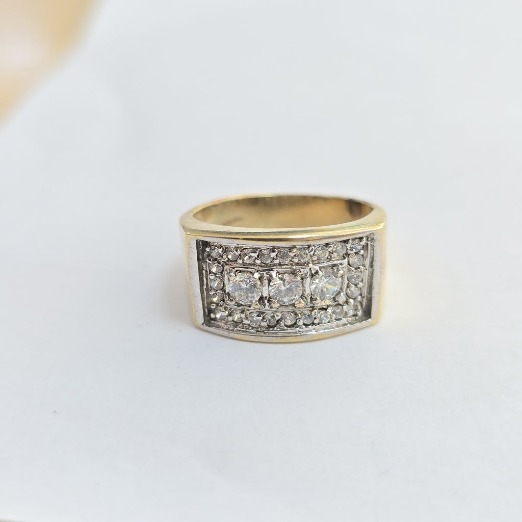 ANILLO ORO 10 K 8,00 GRMS (SEMINUEVO)