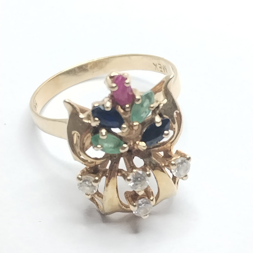 ANILLITO ORO 14 K 3.5 GRMS (SEMINUEVO)