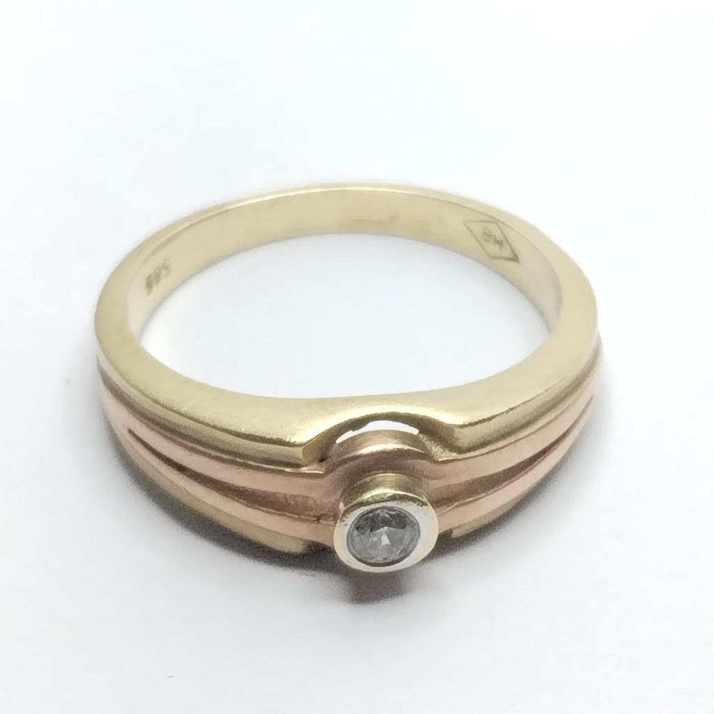 ANILLO ORO 14 K 4.3 GRMS (SEMINUEVO)