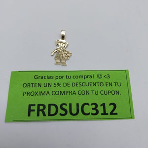 DIJE NIÑA 10K 1 GR (NUEVO)