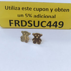 BROQUELES PAR ORO 14 K 1.5 GRMS (SEMINUEVO)