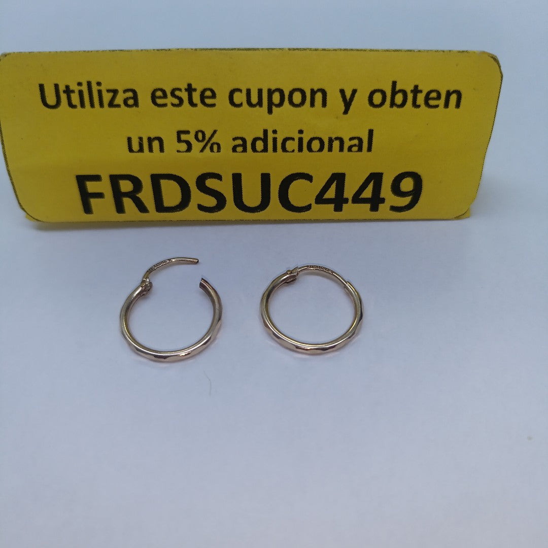 ARRACADAS PAR ORO 10 K 0.8 GRMS (SEMINUEVO)