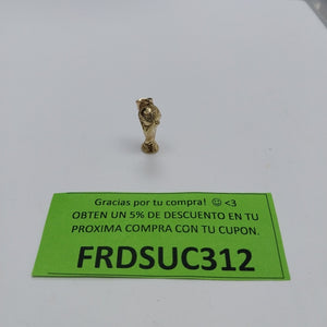 DIJE FIG COPA MUNDO 10K 2.1 GR (NUEVO)