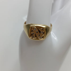 ANILLO ORO 14 K 4.9 GRMS (SEMINUEVO)