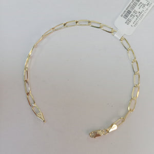 PULSERA ESLABON 14K 21 CM 4.2 GR (NUEVO)