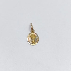 MEDALLA RELIGIOSA ORO COMBINADO 10 K 0.4 GRMS (SEMINUEVO)