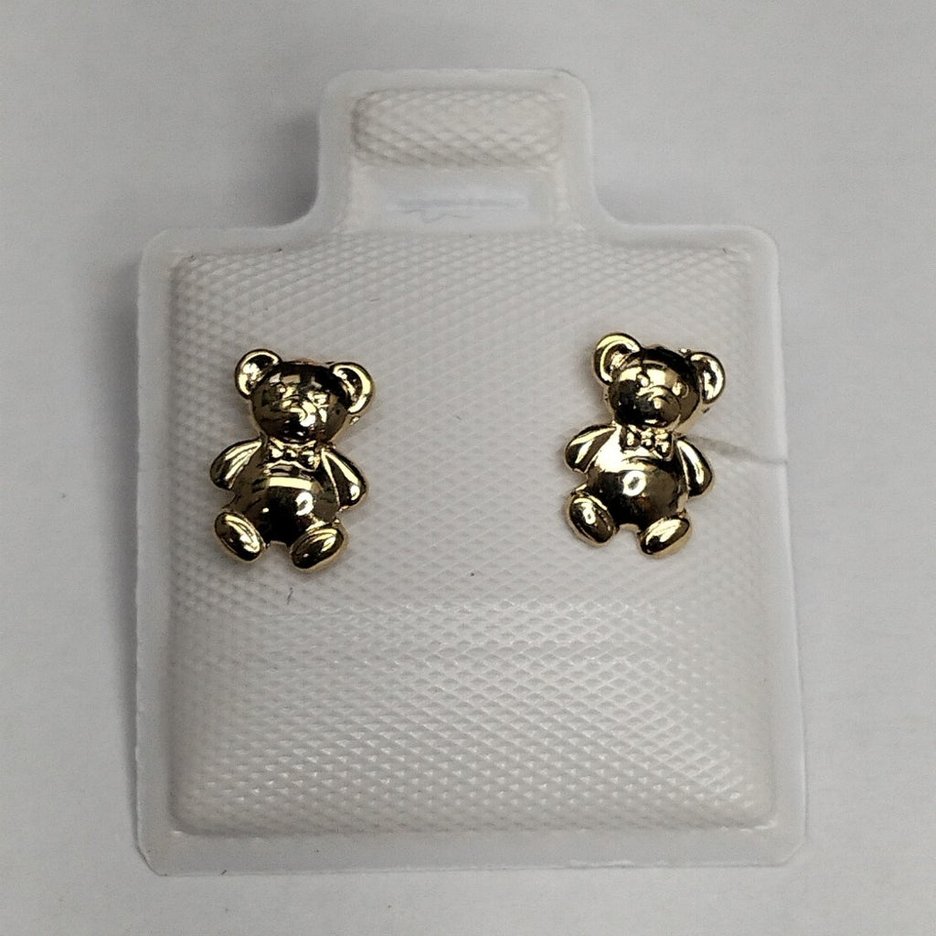 BROQUELES BROQUEL FIG OSO 14K 0.2592 GR (NUEVO)