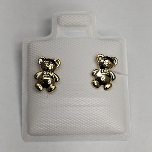 BROQUELES BROQUEL FIG OSO 14K 0.2592 GR (NUEVO)