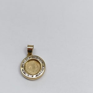 MEDALLA RELIGIOSA ORO 10 K 1,10 GRMS (SEMINUEVO)