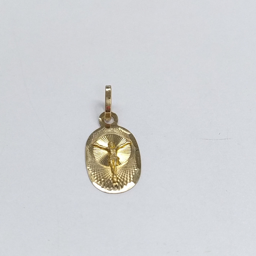 MEDALLA RELIGIOSA ORO 10 K 0,60 GRMS (SEMINUEVO)