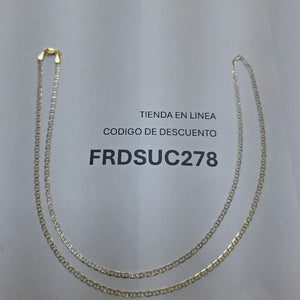 CADENA MARINERO 10K 60 CM 3 GR (NUEVO)