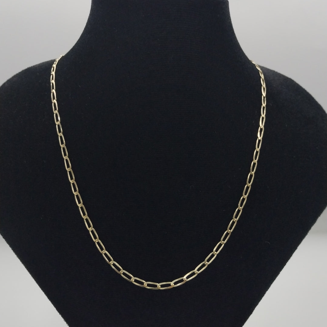 CADENA ESLABON 14K 55 CM 6.6 GR (NUEVO)
