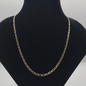 CADENA ESLABON 14K 55 CM 6.6 GR (NUEVO)