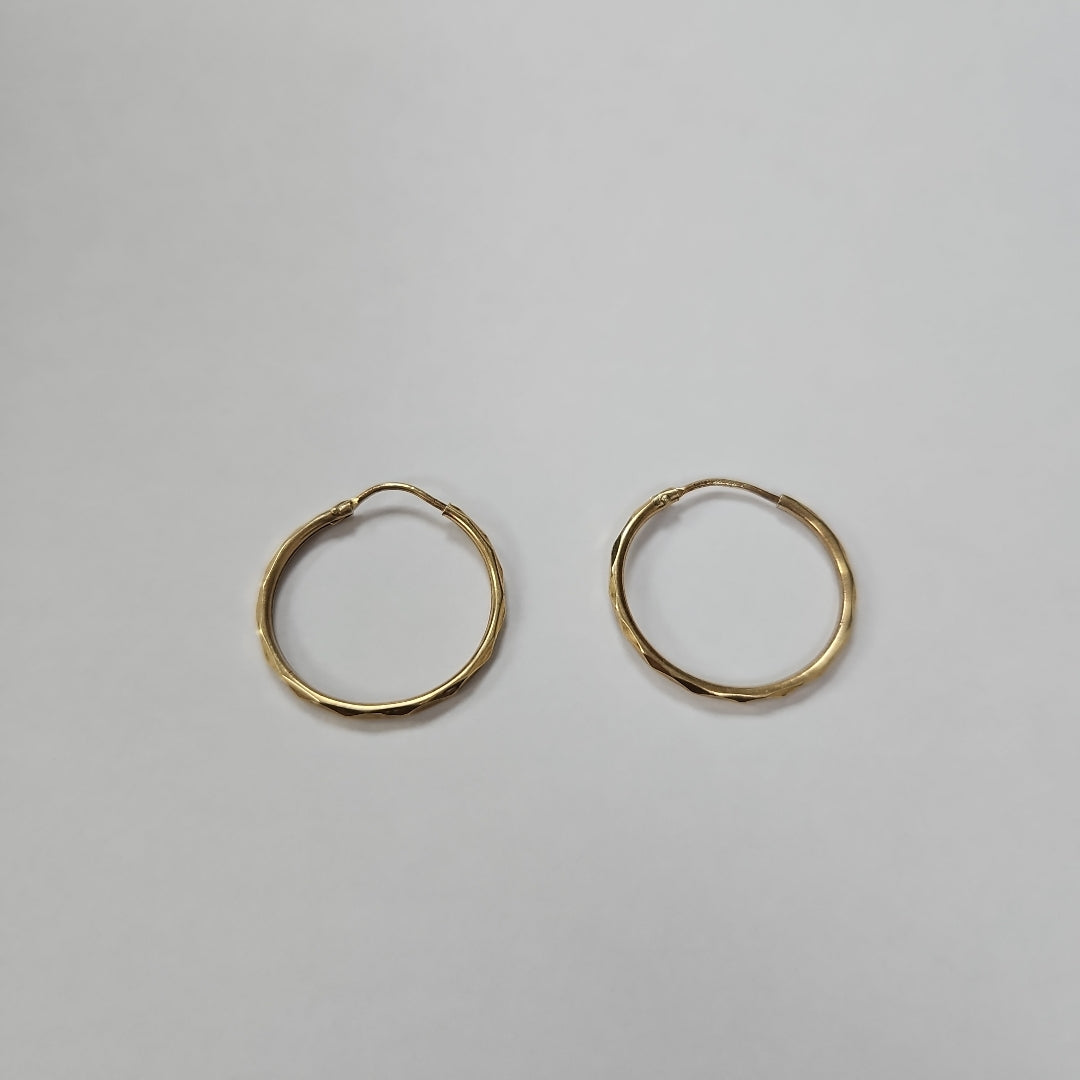 ARRACADAS PAR ORO 14 K 1,30 GRMS (SEMINUEVO)
