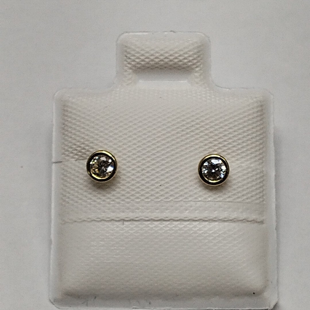 BROQUELES BROQUEL C CIRCONIA 14K 0.1501 GR (NUEVO)