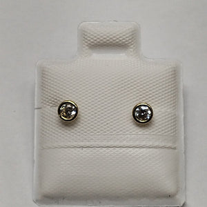 BROQUELES BROQUEL C CIRCONIA 14K 0.1501 GR (NUEVO)