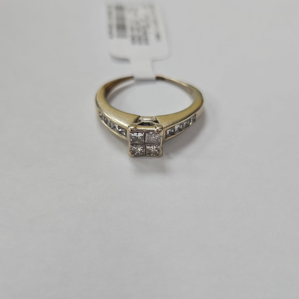 ANILLITO ORO BLANCO 14 K 4,00 GRMS (SEMINUEVO)