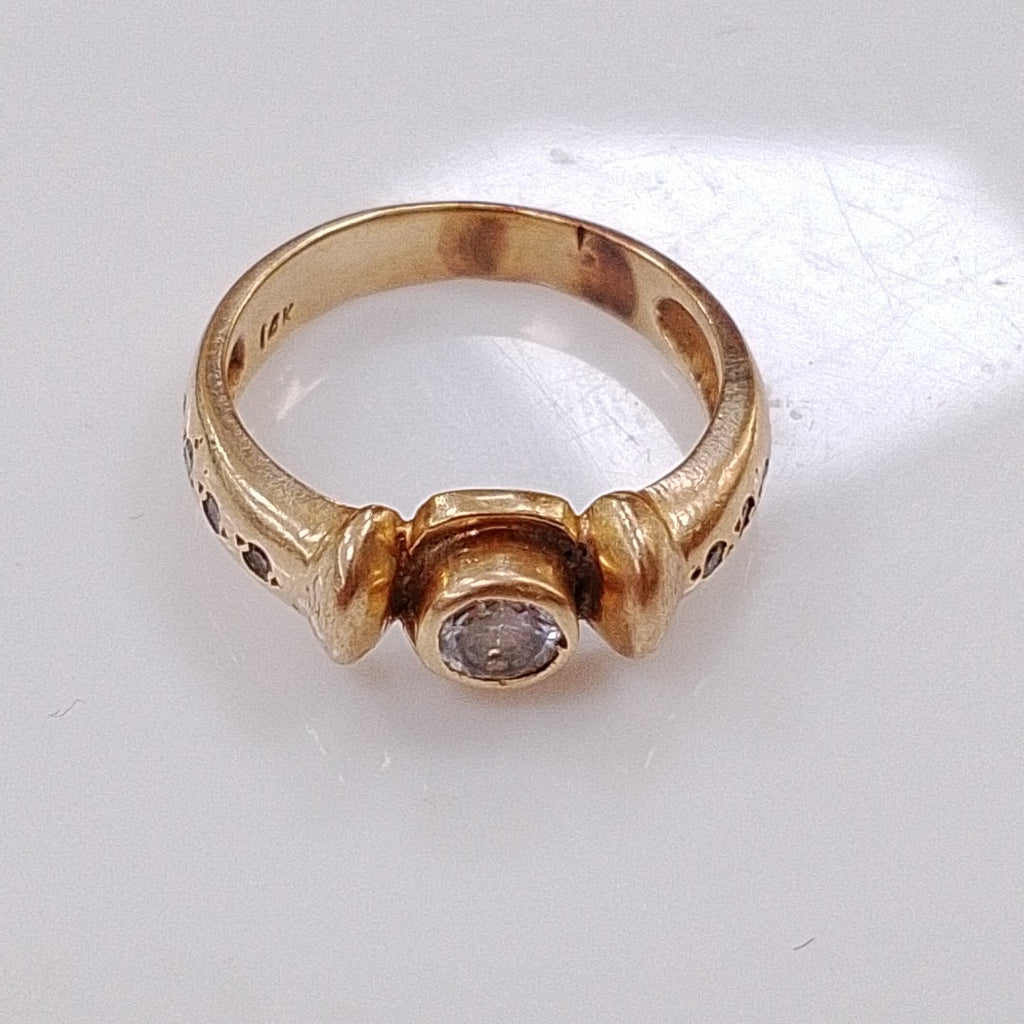 ANILLO ORO 14 K 5,80 GRMS (SEMINUEVO)
