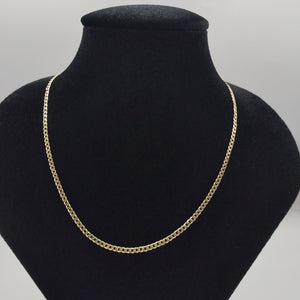 CADENA BARBADA 14K 60 CM 10 GR (NUEVO)