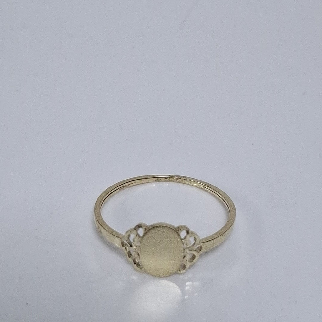 ANILLOS ANILLITO 10K TALLA 9 1 GR (NUEVO)