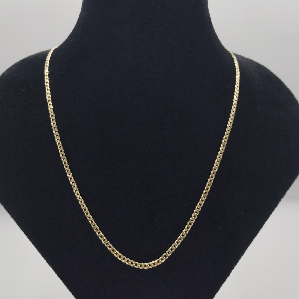 CADENA BARBADA 14K 60 CM 10 GR (NUEVO)