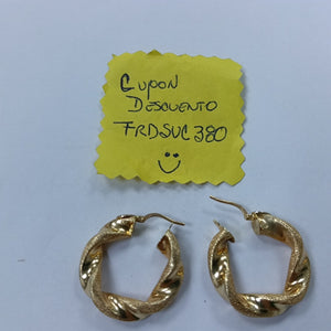 ARRACADAS PAR ORO 18 K 5.3 GRMS (SEMINUEVO)