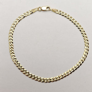 PULSERA BARBADA 14K 18 CM 3.2 GR (NUEVO)