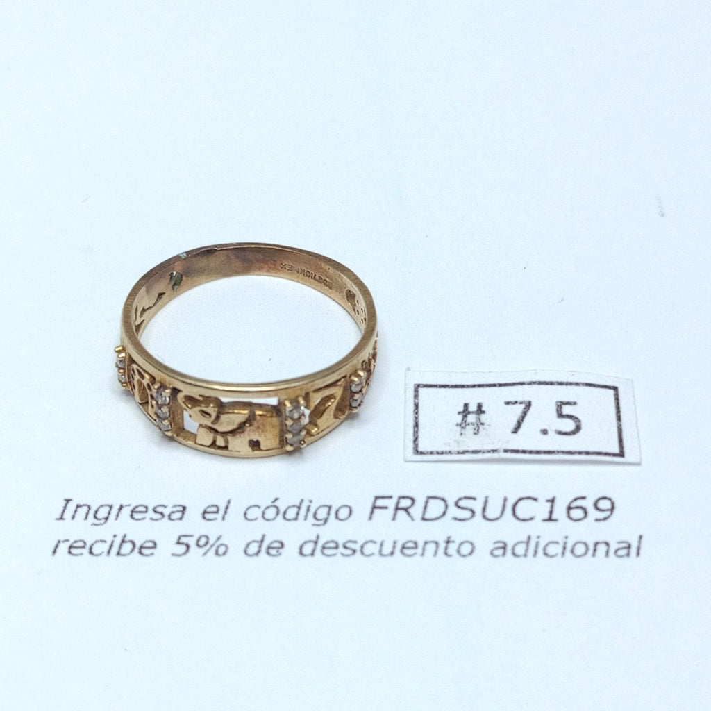 ANILLITO ORO 10 K 2,60 GRMS (SEMINUEVO)