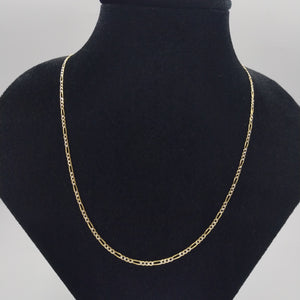 CADENA 3X1 DIAMANTADA 14K 60 CM 5 GR (NUEVO)
