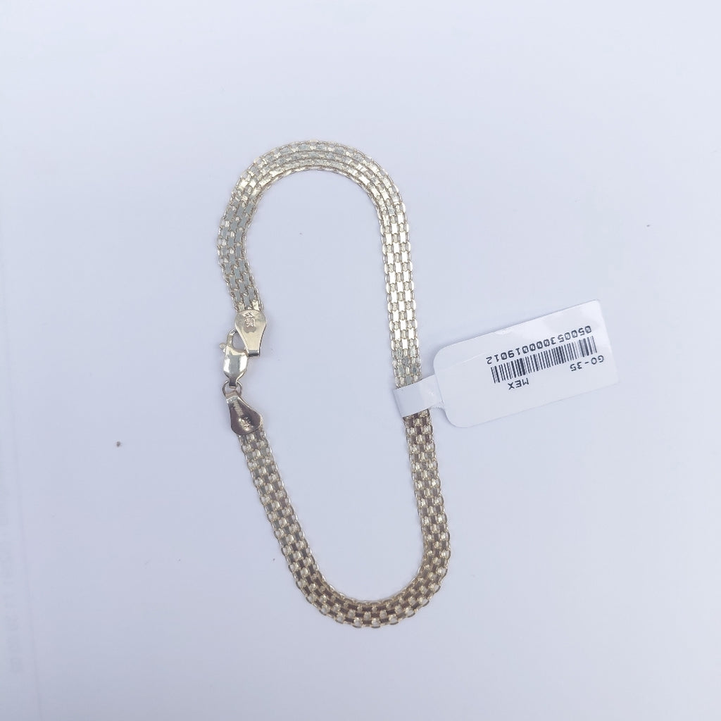 PULSERA ESPECIAL 14K 21 CM 5.1 GR (NUEVO)