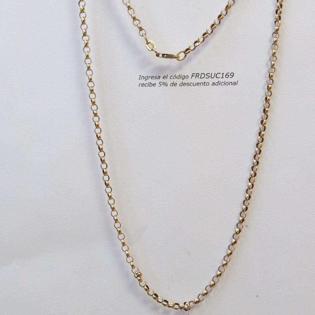 CADENA ORO 14 K 5,60 GRMS (SEMINUEVO)