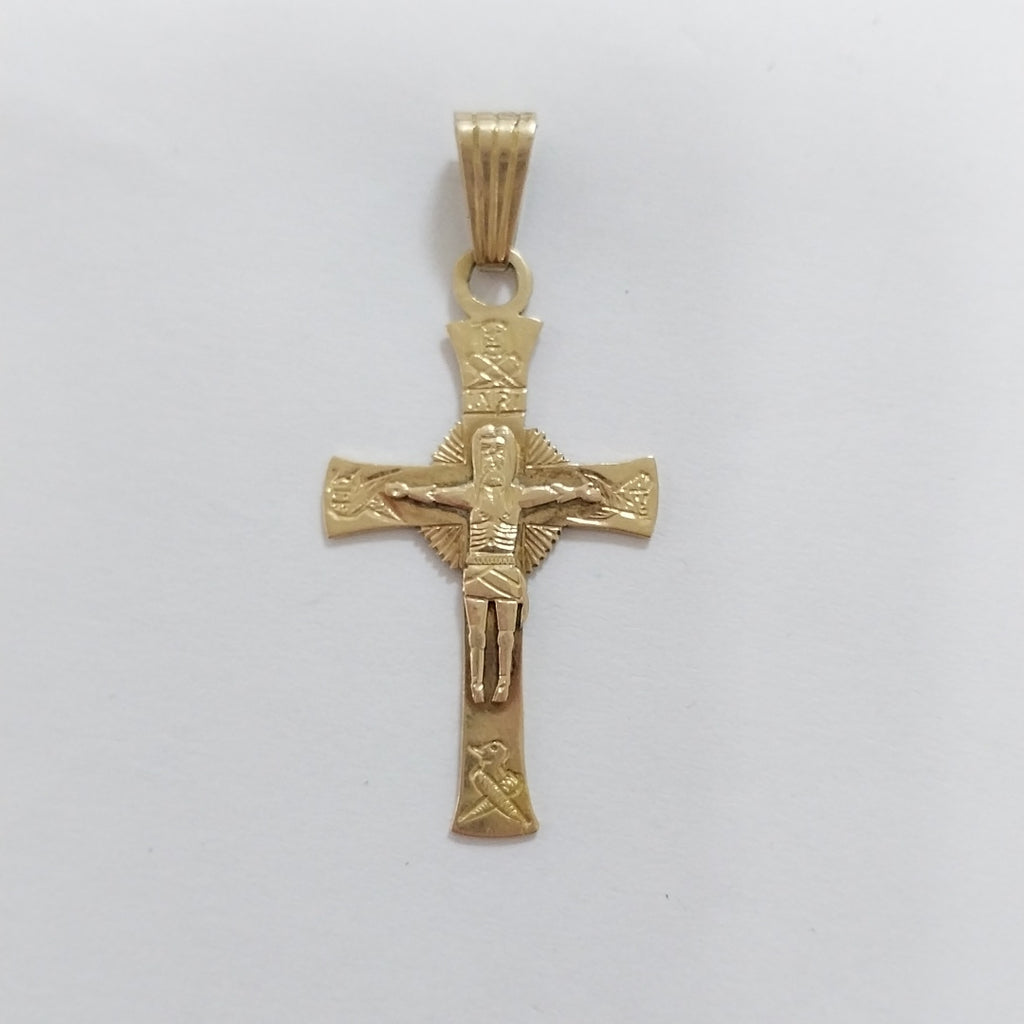 CRUCIFIJO ORO 10 K 2.8 GRMS (SEMINUEVO)