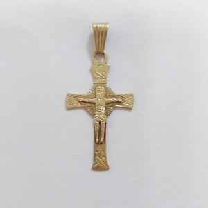 CRUCIFIJO ORO 10 K 2.8 GRMS (SEMINUEVO)
